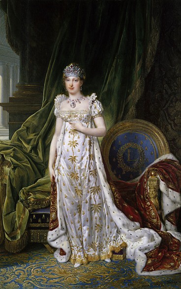 Marie Louise after Napoleon's fall from power